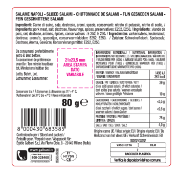 Galbani Salame Napoli 80G