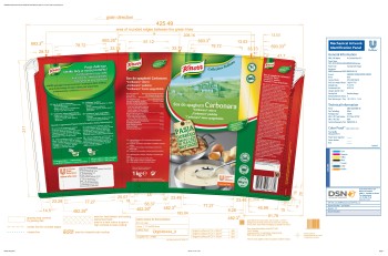 Sos do spaghetti Carbonara Knorr 1kg