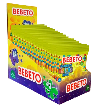 BEBETO RAINBOWS BRICKS SOUR 80g