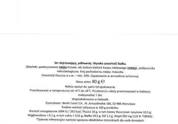Leerdammer cienkie plastry proteinowe 80g