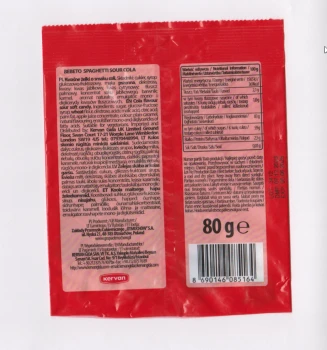BEBETO ŻELKI SPAGHETTI COLA 80g