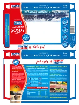 ABRAMCZYK Łosoś Pacyficzny (Gorbuscha / Keta) Filety Bez Skóry Bez Dodatków 10% 450/500G