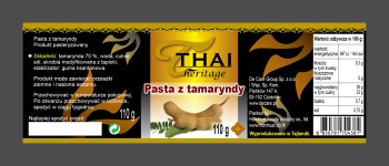 Thai Heritage pasta z tamaryndy 110g