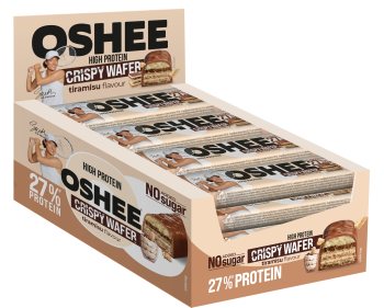 OSHEE High Protein Crispy Wafel Tiramisu 37 g