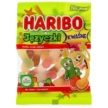 Haribo Języczki Kwaśne 85g