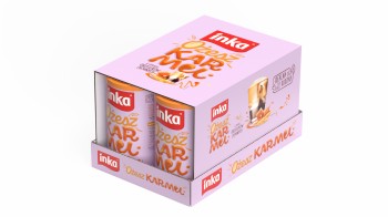 Kawa Zbożowa Inka OżeszKARMEL 120 g puszka
