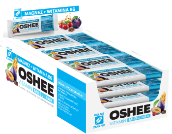 Oshee Vitamin Musli Bar Śliwka Żurawina 40g