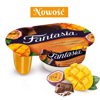 Fantasia Mango-marakuja z kawałkami czekolady 116g