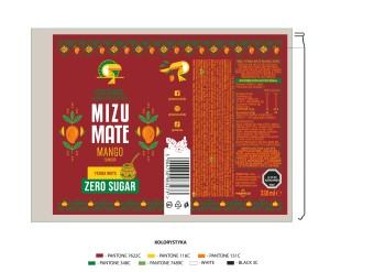 Mizu Mate Mango Zero Sugar 330 ml