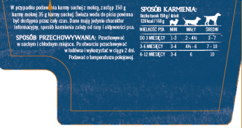 Butcher's Original Junior, karma dla szczeniaka, mix smaków, pasztety, 4x150g