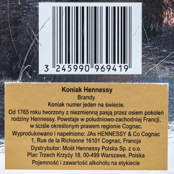 'Hennessy V.S.O.P Cognac 40% 0,7l