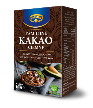 Kruger Kakao fmilijne extra ciemne 80g