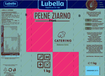 Lubella Catering Pełne Ziarno Makaron spaghetti 1 kg