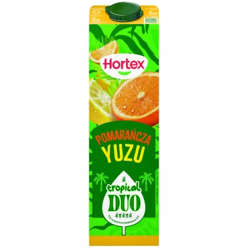 Hortex Tropical Duo Napój Pomarańcza Yuzu karton 1L