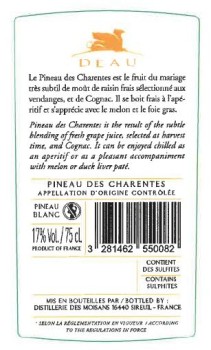 'Wino likierowe Pineau des Charentes Blanc 0,75 L alk. 17 % obj.