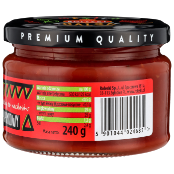 Roleski Salsa dip paprykowy 240g