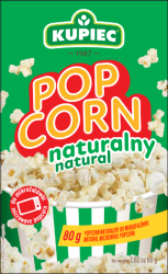 Kupiec Popcorn naturalny 80g