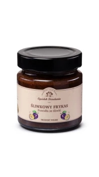 Powidła śliwkowe - Śliwkowy Frykas 210g Ogródek Dziadunia