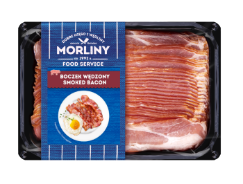 Boczek wędzony plastry 700g Morliny