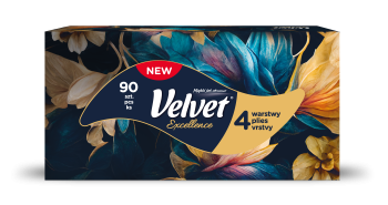 Chusteczki uniwersalne Velvet Excellence szt. 90