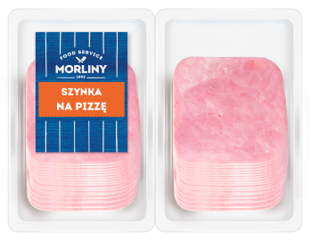 Szynka na pizzę plastry 2x400 g Morliny
