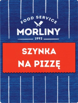 Szynka na pizzę plastry 2x400 g Morliny