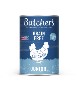 Butcher's Original Megapack Junior, karma dla szczeniaka, mix smaków, kawałki w galaretce, 6x400 g