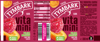Tymbark Vitamini Sok malina marchew jabłko 300 ml