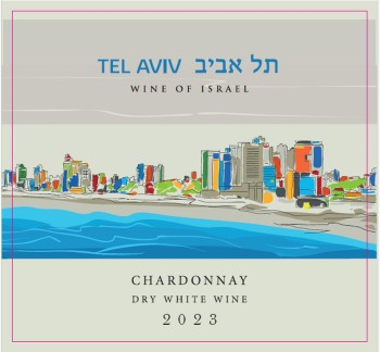 'Tel Aviv Chardonnay Wino Białe Wytrawne 750 ml