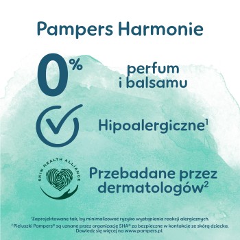 Pampers Harmonie Baby Pieluchomajtki, rozmiar 6, 19 sztuk, 15kg+