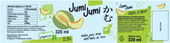 Jumi Jumi Napój melon z nata de coco 320ml