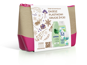 Zestaw damski Fa+Schauma z kosmetyczką 2024 877g