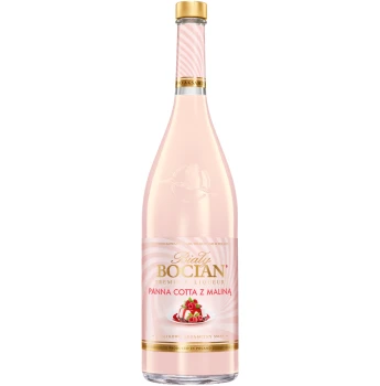 'Biały Bocian Panna Cotta z Maliną 16% 500ml