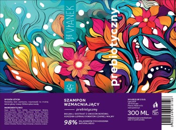 VIANEK Prebiotyczny szampon wzmacniający 300 ml