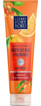 Krem do rąk i paznokci glicerynowy Cztery Pory Roku Odżywczy Rokitnik&Pomarańcza 130ml