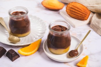 Deser krem czekoladowy z sosem pomarańczowym Rians 1x125g