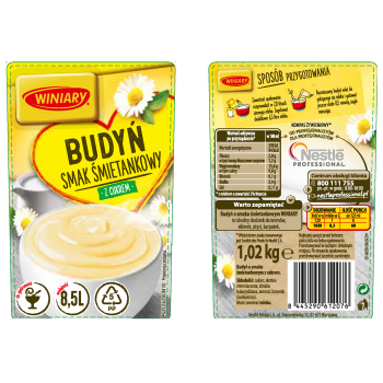 WINIARY Budyń śmietankowy z cukrem 1,02 kg