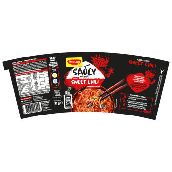 WINIARY streetfood Nudle Słodkie Chili 75g