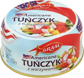 Graal Sałatka tuńczyk z warzywami Americana 280 g