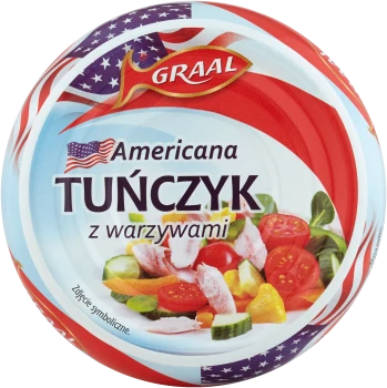 Graal Sałatka tuńczyk z warzywami Americana 280 g