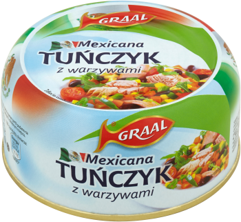 Graal tuńczyk z warzywami Mexicana 280 g