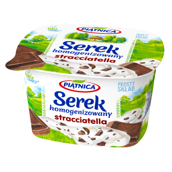 Piątnica Serek homogenizowany stracciatella 150 g