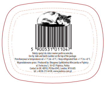 Piątnica Serek homogenizowany stracciatella 150 g