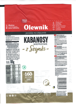 Olewnik Kabanosy wieprzowe 105 g