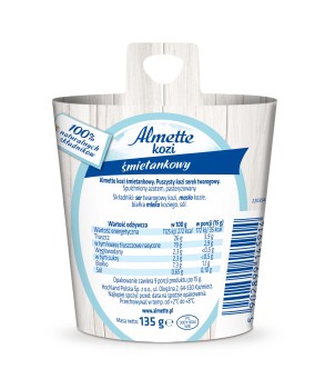 Almette kozi śmietankowy 135 g