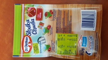 Dr. Oetker Słodka Chwila Kisiel Wiśnia Z Owocami 31,5 g
