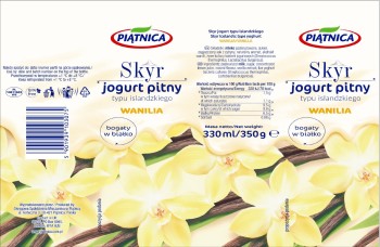 Piątnica Skyr do picia waniliowy 330 g