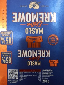 Lumiko Masło Extra 85% 200g KREMOWE