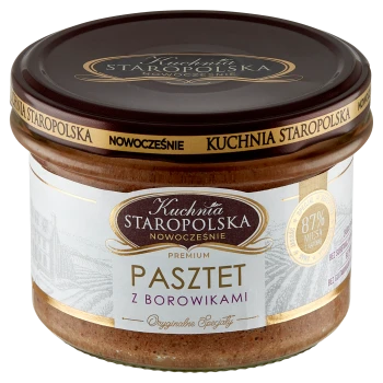 Kuchnia Staropolska Pasztet z borowikami 160 g