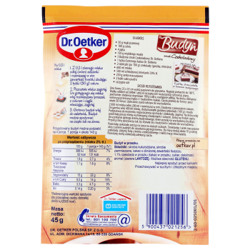 Dr. Oetker Budyń Czekoladowy 45 g